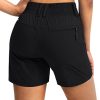 Women's 5" Hiking Golf Shorts with Pockets High Waist Stretch Cargo Short Shorts for Women Casual Summer