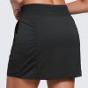 Lightweight High Waisted Skirts for Women Golf Casual Athletic Drawstring Skort with Side Pockets
