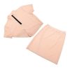 Two- Skirt Dresses for Lace Skirts Short Sleeve Tops Summer Short Clothes 's Clothing ' Tops Black