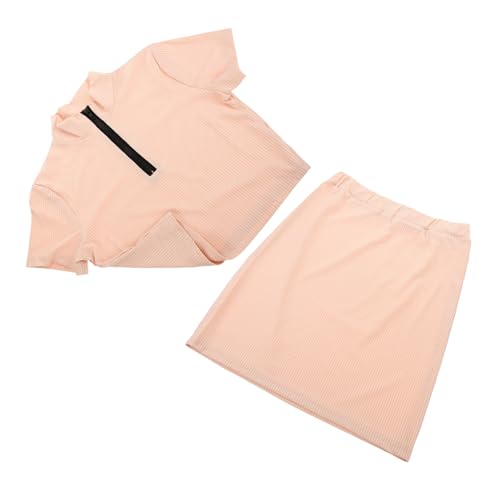 Two- Skirt Dresses for Lace Skirts Short Sleeve Tops Summer Short Clothes 's Clothing ' Tops Black