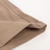 Women Bermuda Shorts Elastic Waist Wide Leg Shorts with Pockets & Belts