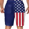Funny Men's Golf Shorts Fun Work Polo Dress Short for Men Lightweight Quick Dry Multi-Pocket