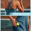 Womens Tennis Dress with Shorts Underneath Athletic Dress for Women Golf Dresses Summer Outfits for Workout