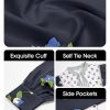 Womens Casual Floral Mini Dress 2025 Fall Long Sleeve V Neck Patchwork Loose Boho Shirt Dresses