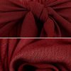 Women's Summer Cotton Boho Beach Sleeveless Tie Front Mini Dress Tube Top Dress