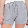 3 Pack: Womens Ultra-Soft Athletic Lounge Casual Sweat Shorts with Pockets (Available in Plus Size)