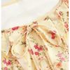 Women's Vintage Floral Dress Summer Cap Sleeve Mini Dresses Going Out Beach Short Dress