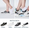 8 Pairs No Show Socks Womens and Mens Low Cut Ankle Short Non Slip Athletic Running Casual Invisible Liner Socks