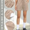 3 Pack Women's Sweat Shorts Comfy Casual Lounge Drawstring High Waisted Summer Athletic Shorts with Pockets