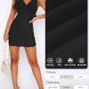 Women's Sexy V Neck Sleeveless Backless Ruffles Dress for Women Elegant Mesh Party Fitted Cocktail Mini Dresses