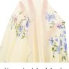 Women's Summer Floral Strapless Tube Dress Boho Off Shoulder Ruffle Tiered Mini Sundress