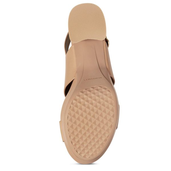 Women's Camera Platform Heeled Sandal