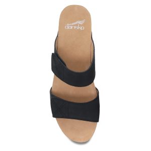 Maddy Slip-On Wedge Sandal for Women ?CComfortable Wedge Shoes with Arch Support ?CFully Adjustable Straps with Hook & Loop