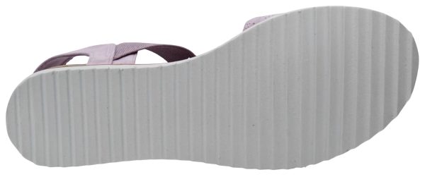 Women's Desert Kiss-Stretch Quarter Strap Sandal Flat