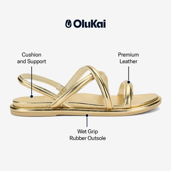 Tiare Women's Strappy Sandals, Premium Leather & Stylish Design, All-Day Comfort & Support